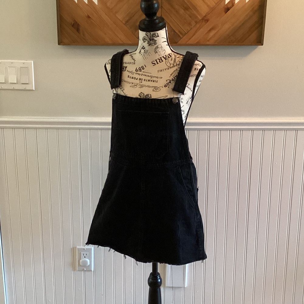 Bershka Black Denim Dress
